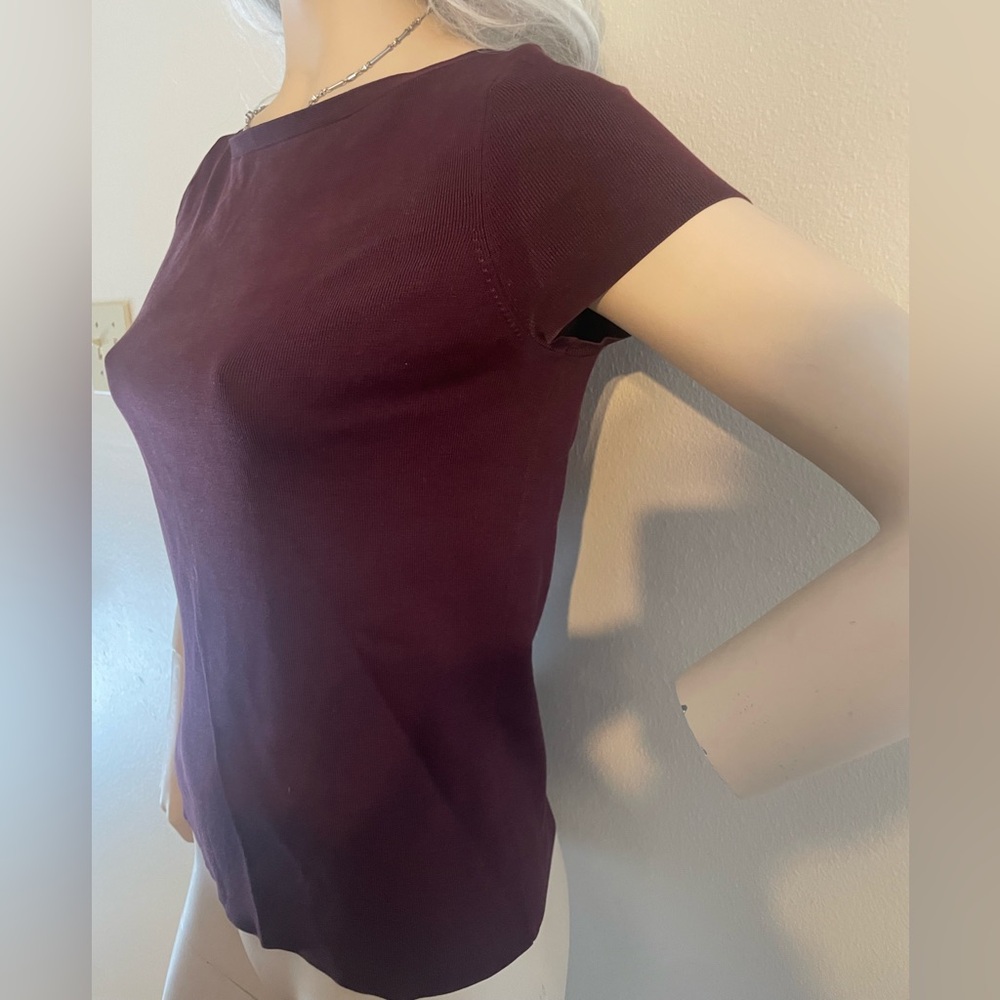 Ann Taylor  short sleeve top - Picture 4 of 5